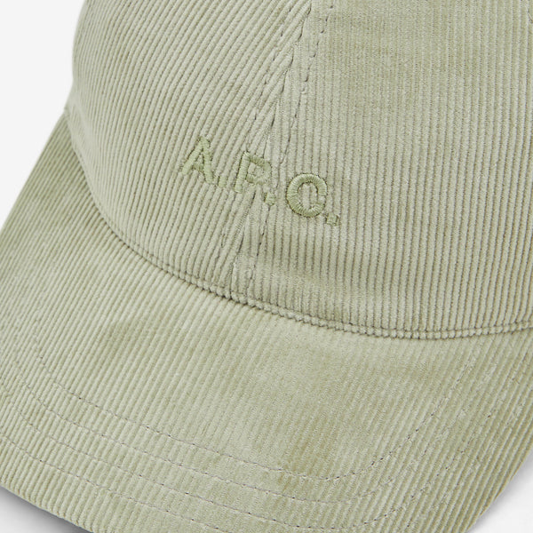 Charlie Corduroy Baseball Cap Light Khaki Headwear