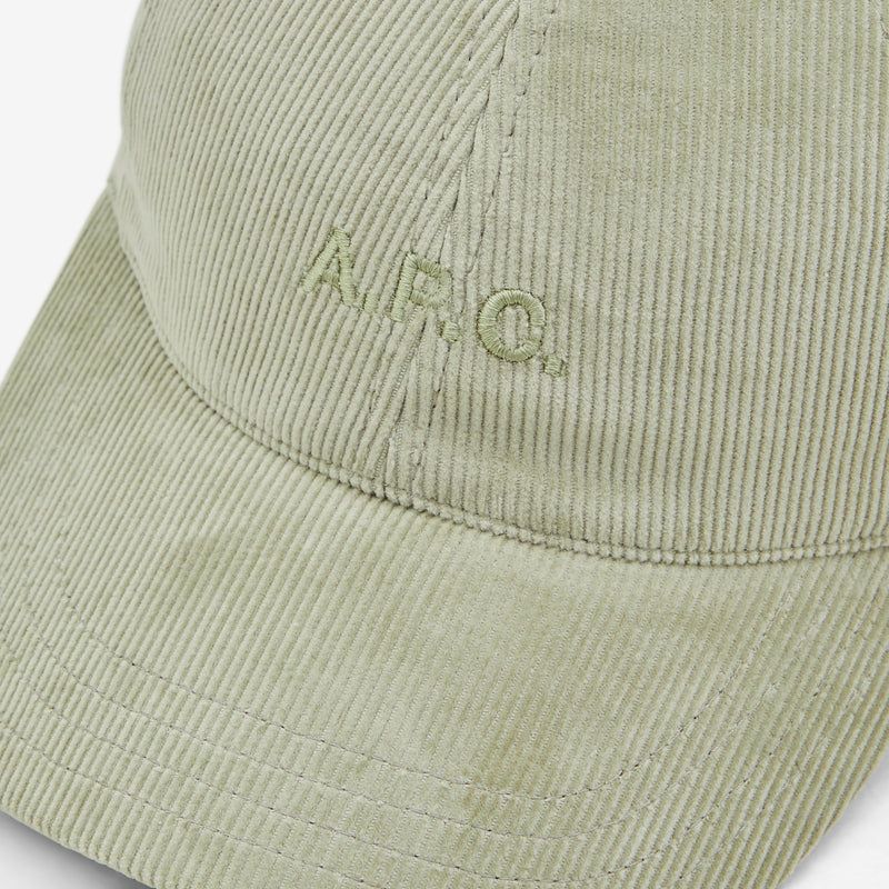 Charlie Corduroy Baseball Cap Light Khaki Headwear