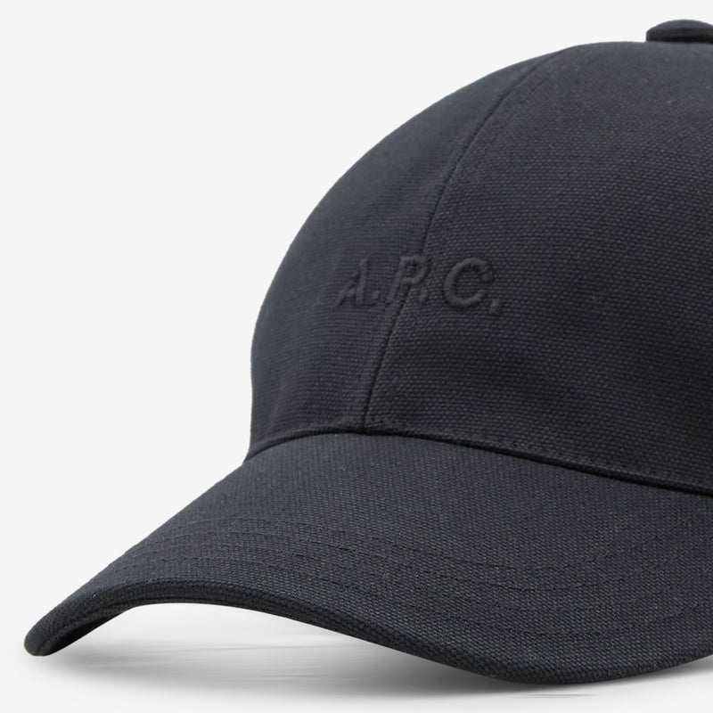 Charlie Cap Black Headwear