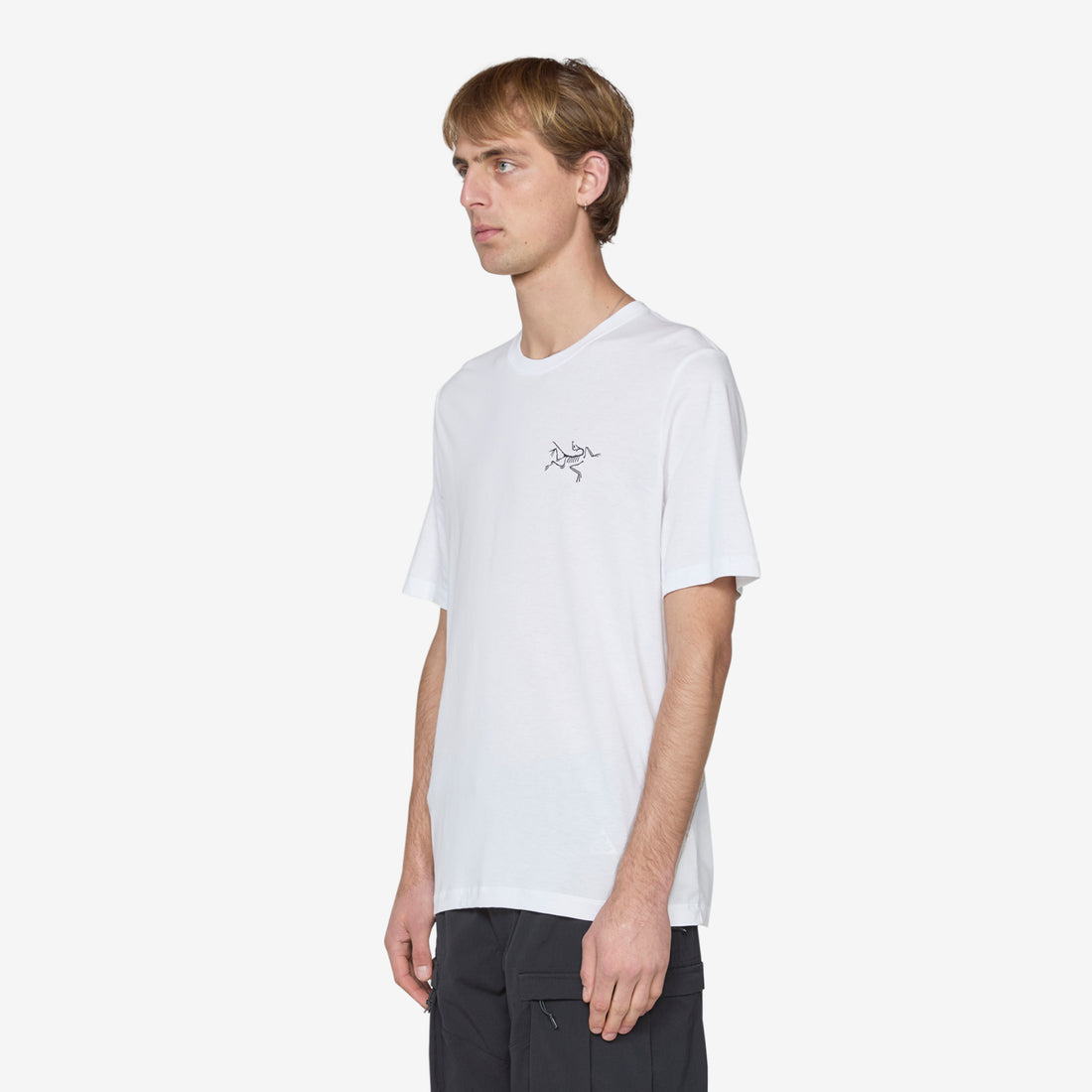 Arc'Multi Bird Logo T-Shirt White Light Tees