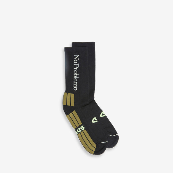 No Problemo Socks Black
