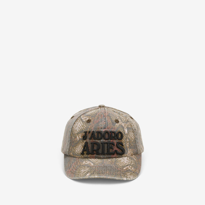 Snake Print J'Adoro Cap Multi Front