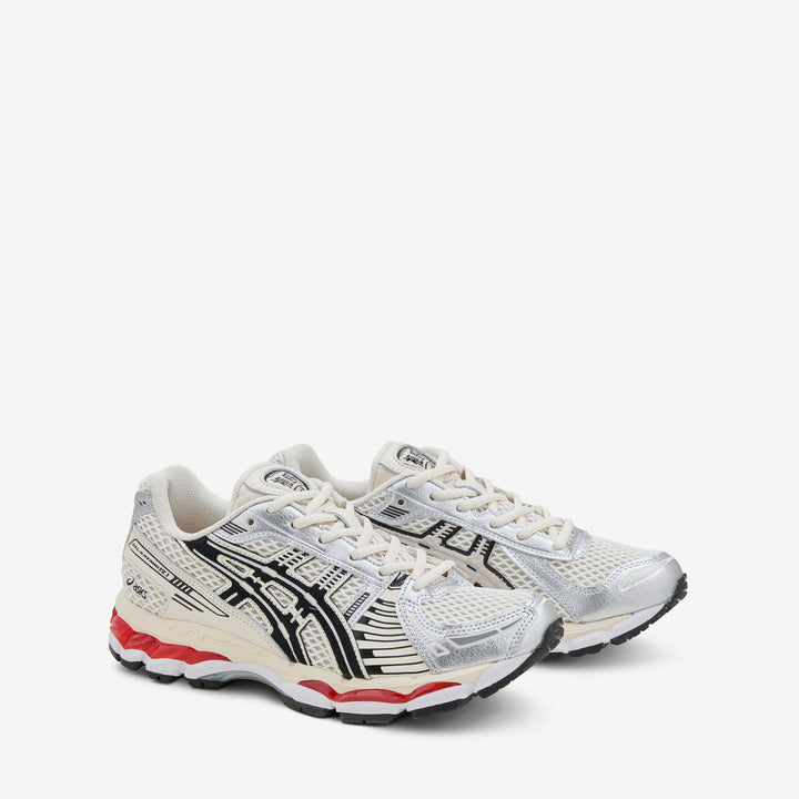 Lapstone & Hammer x Gel-Kayano 12.1 Cream | Pure Silver Front