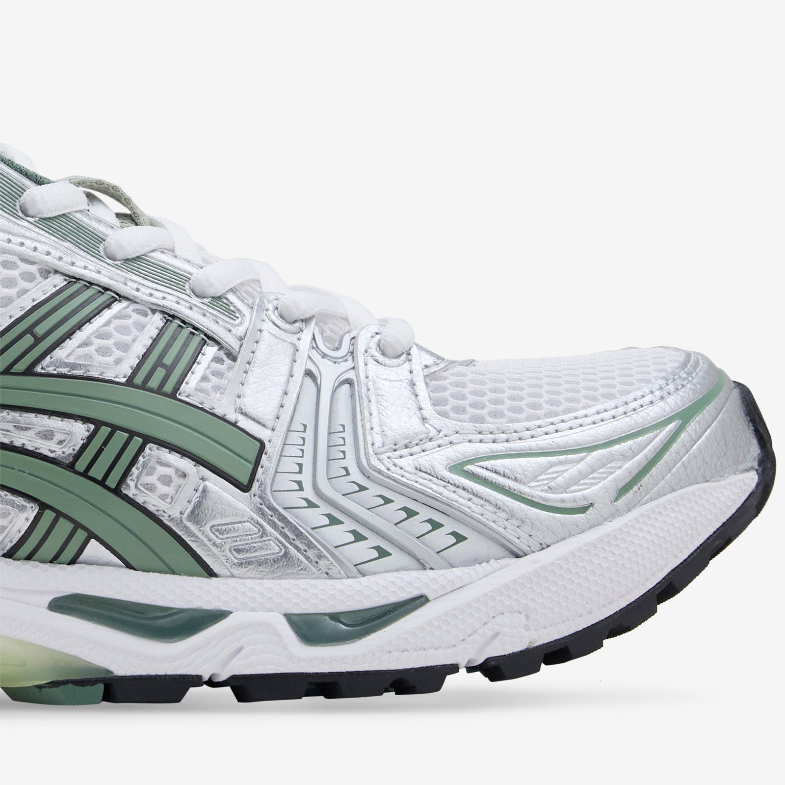 【ASICS】GEL-KAYANO 14 White/Slate Grey Gel-Kayano 14 in White/Slate Grey – SVRN