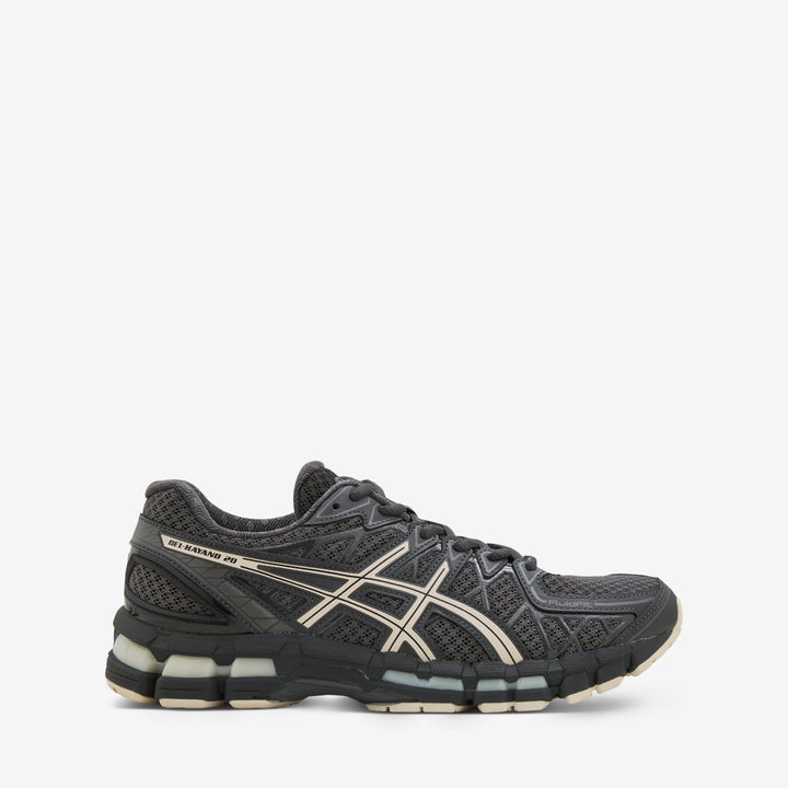 Gel-Kayano 20 Obsidian Grey | Oatmeal