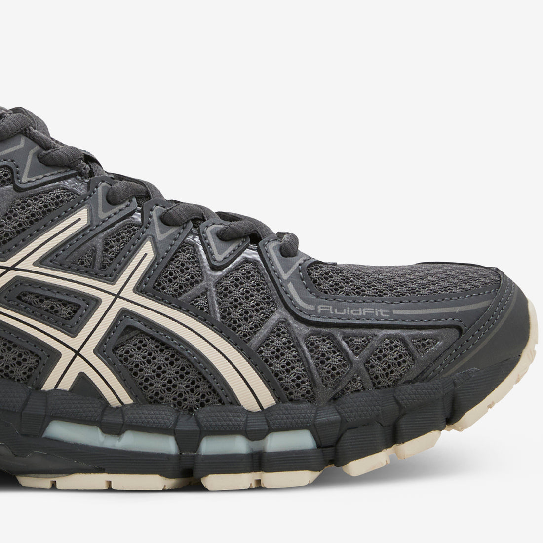 Gel-Kayano 20 Obsidian Grey | Oatmeal Footwear