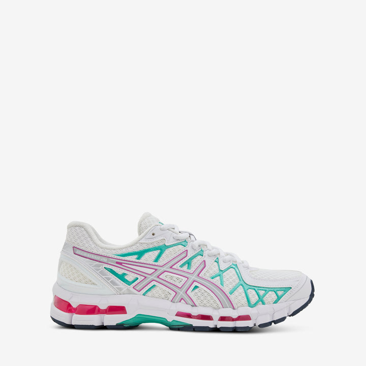 Gel-Kayano 20 White | Aurora Green