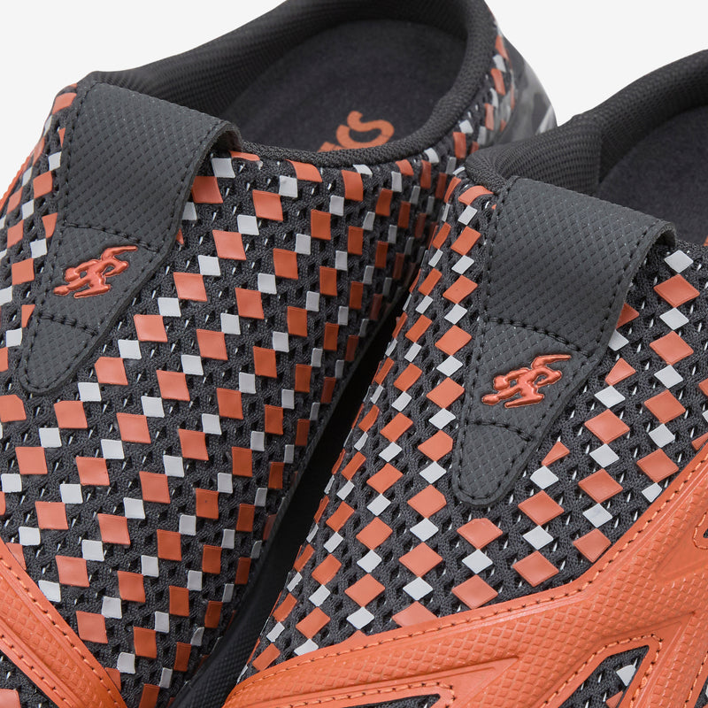 ASICS NOVALIS Gel-Styrax Obsidian Grey | Rust Orange Footwear