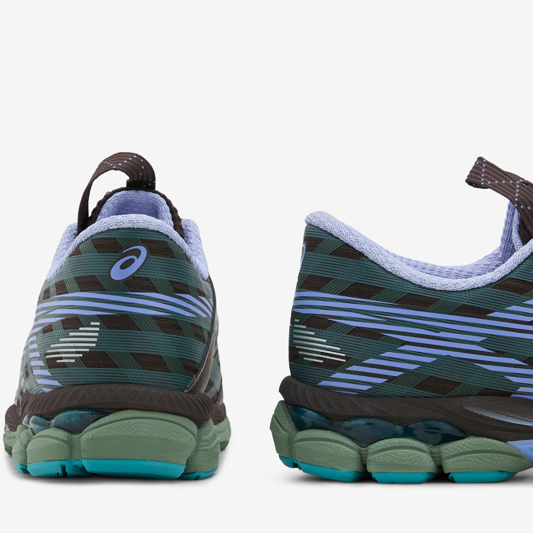 US8-S Gel-SJ33 Roasted Coffee | Periwinkle Blue Footwear
