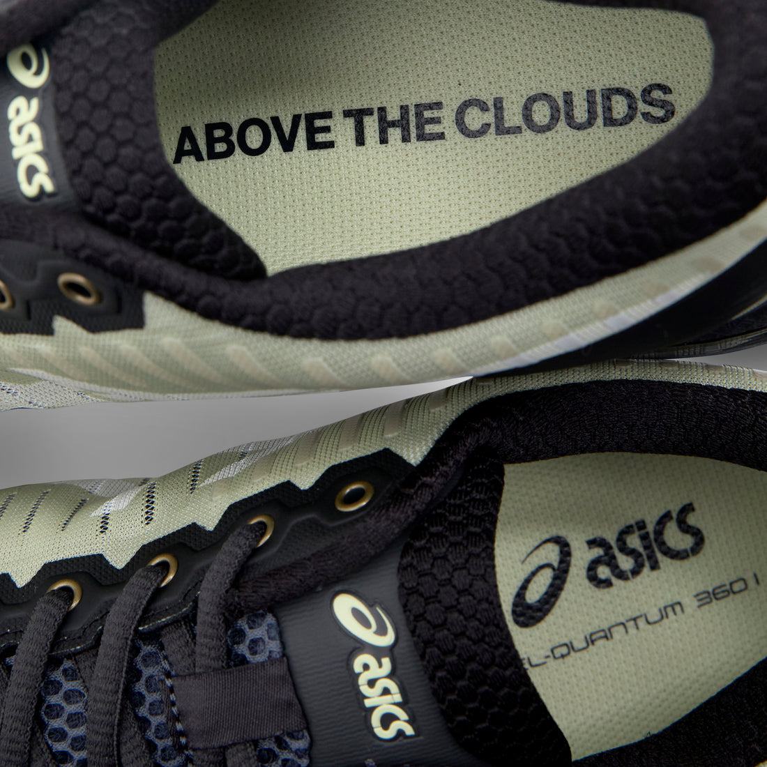 Above The Clouds x Gel-Quantum 360 I Soft Yellow | Black Footwear