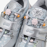 Cecilie Bahnsen x Gel-Kinetic FR Piedmont Grey | Pure Silver