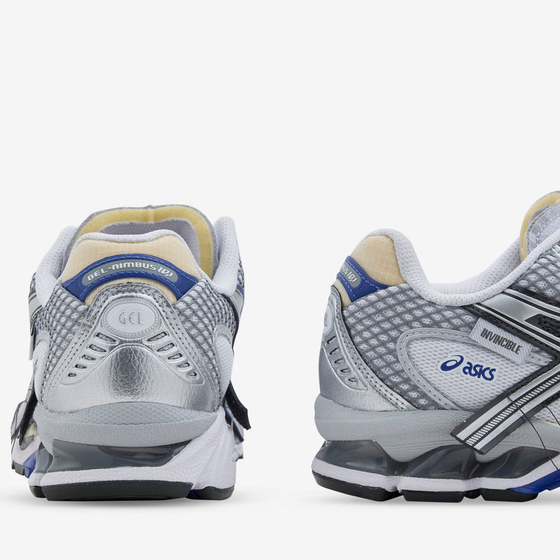 Invincible x Gel-Nimbus 10.1 Pure Silver | Asics Blue Footwear
