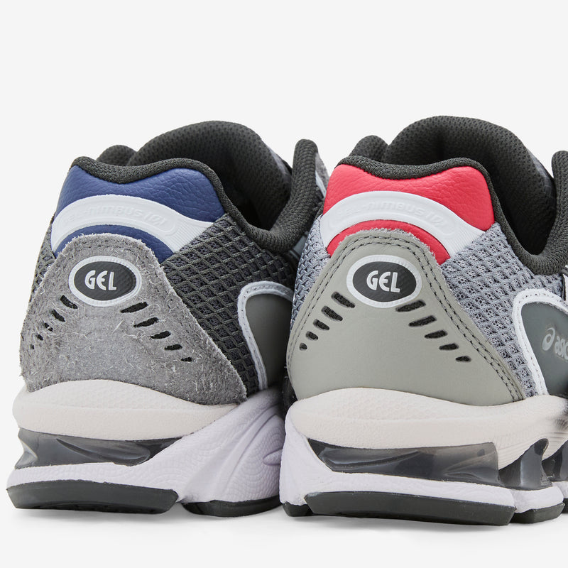 Invincible x Gel-Nimbus 10.1  Seal Grey | Pure Silver Footwear
