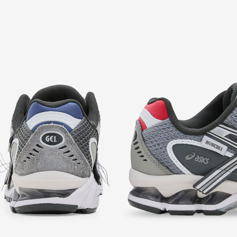 Invincible x Gel-Nimbus 10.1  Seal Grey | Pure Silver Footwear