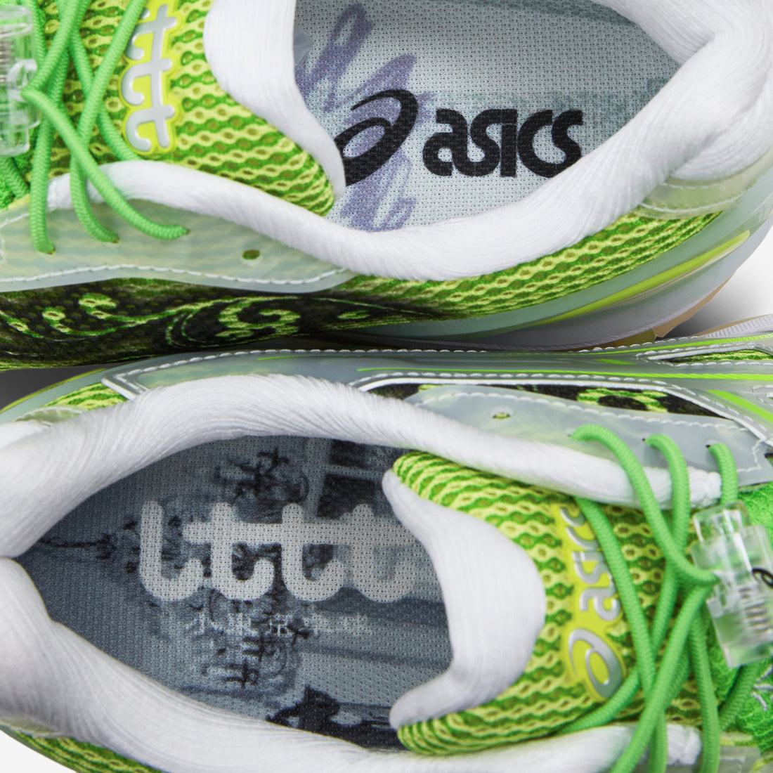 LTTT x Gel-Resolution 5 Parrot Green | Pure Silver Footwear