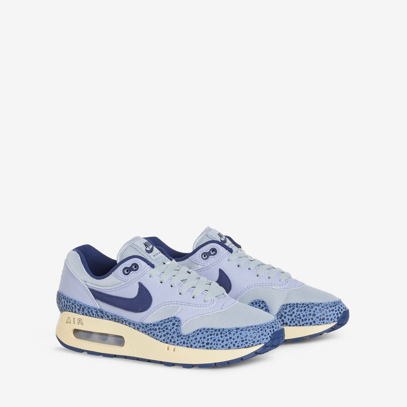 Nike Air Max 1 '86 Trainers Light Smoke Grey Diffused Blue Indogo Haze -  Men's Trainers