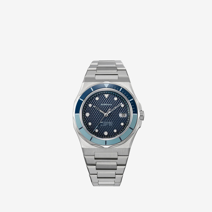 Automatico 40mm Dual Navy Front