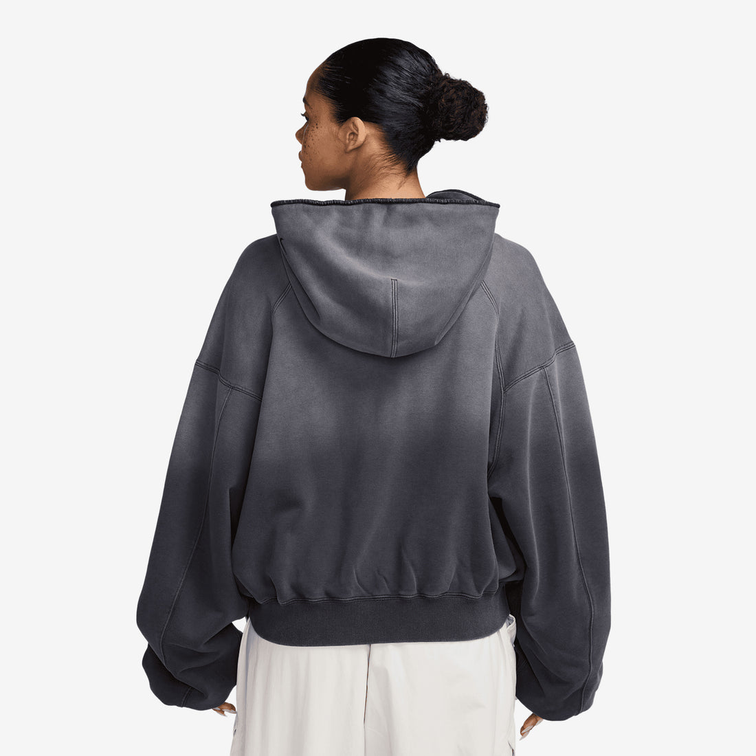Women's Energy Studio Fleece Hoodie Black Jumpers