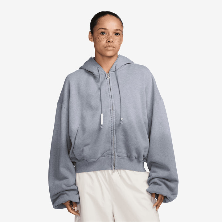 Women's Energy Studio Fleece Hoodie Cool Grey Heather
