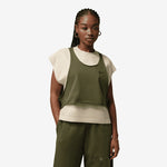 Teyana Taylor x Short-Sleeve T-Shirt Coconut Milk | Rough Green | Black