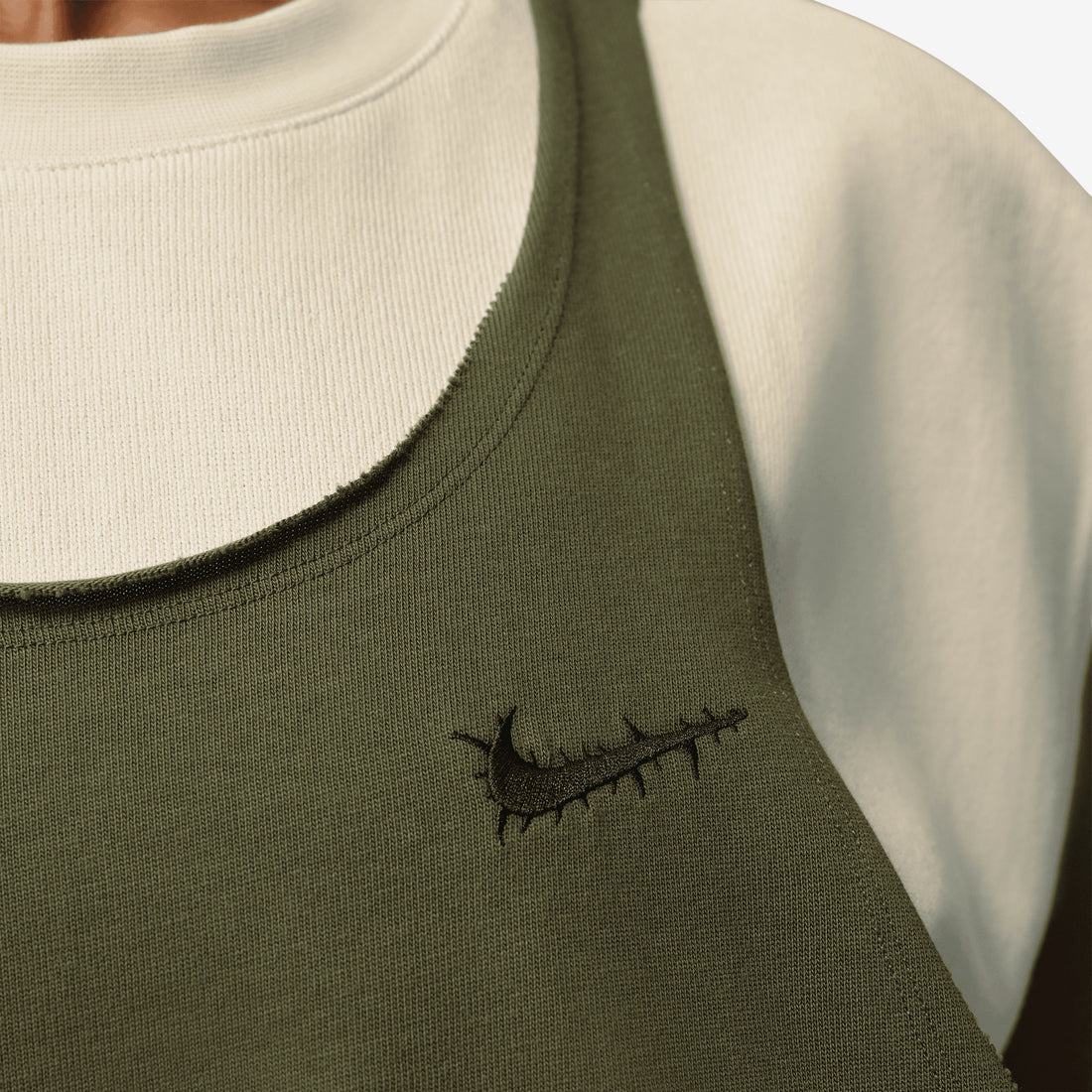 Teyana Taylor x Short-Sleeve T-Shirt Coconut Milk | Rough Green | Black Tees