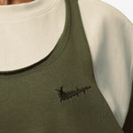 Teyana Taylor x Short-Sleeve T-Shirt Coconut Milk | Rough Green | Black