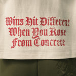 Teyana Taylor x Short-Sleeve T-Shirt Coconut Milk | Rough Green | Black