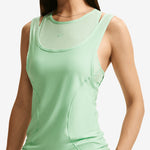 Women's Energy Tank Top Cucumber Calm