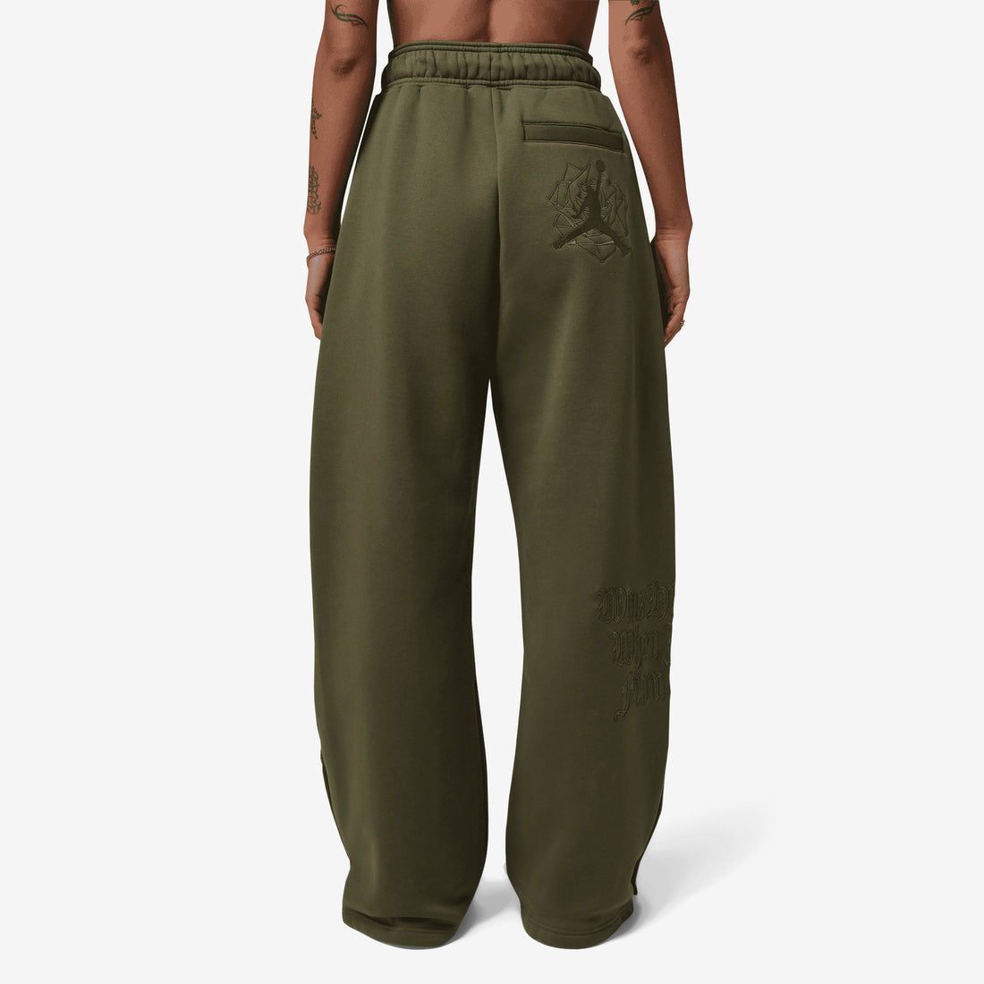 Teyana Taylor x Fleece Pants Rough Green Pants