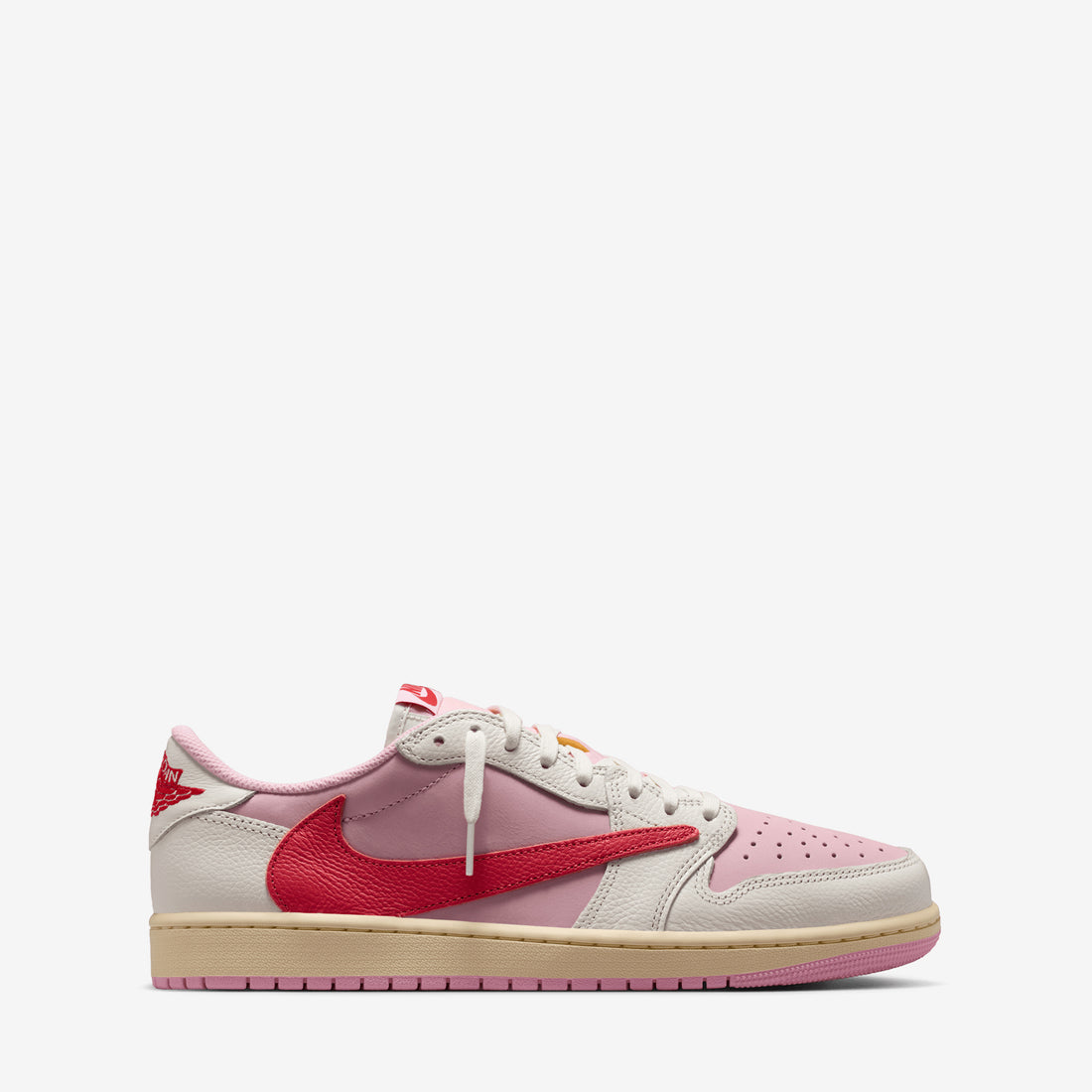Travis Scott x Air Jordan 1 Low OG Sail | Tropical Pink Footwear
