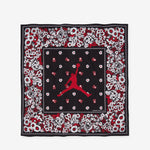 NOMARHYTHM TEXTILE x Scarf Black | White | University Red