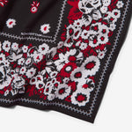 NOMARHYTHM TEXTILE x Scarf Black | White | University Red
