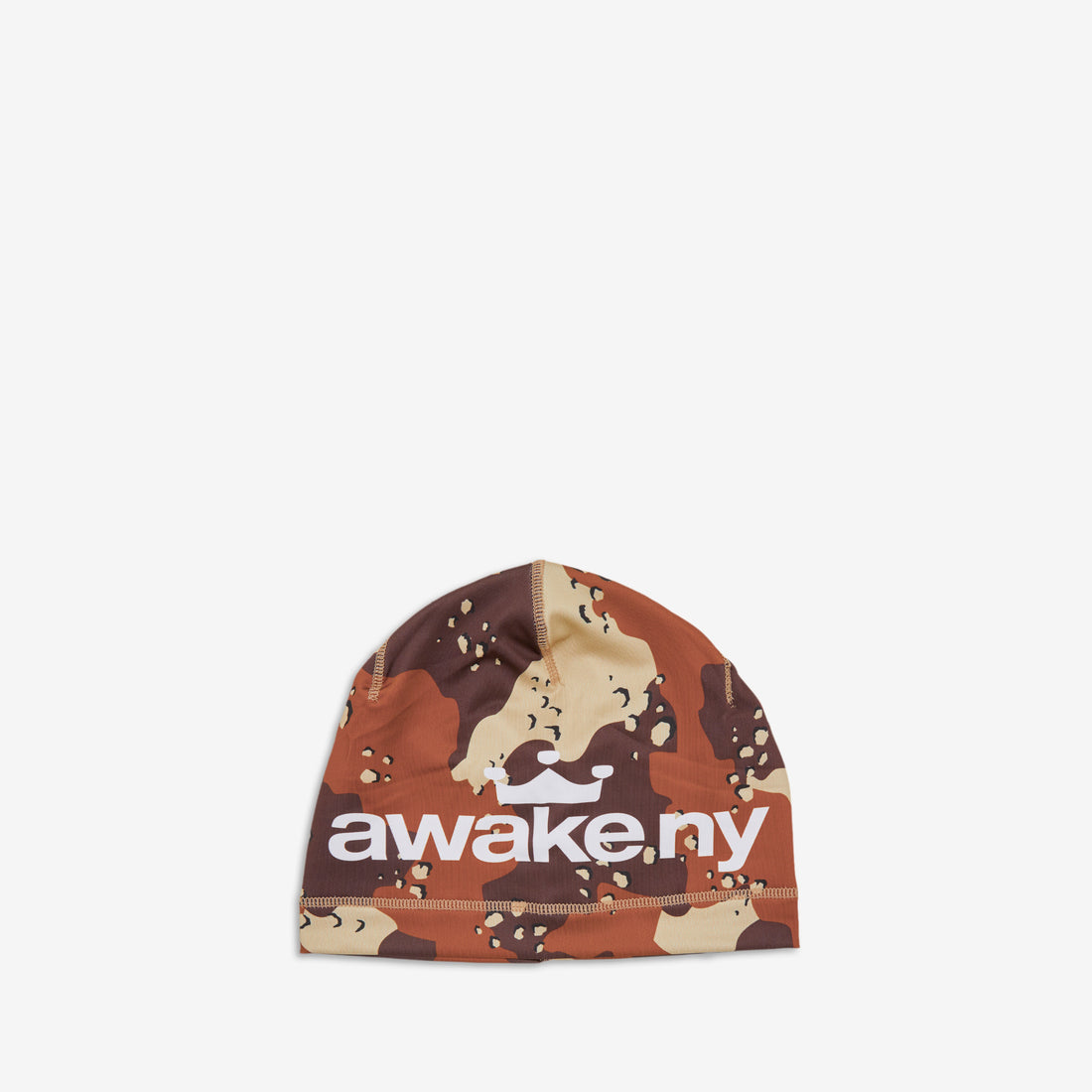 Camo Crown Logo Skully Brown Headwear