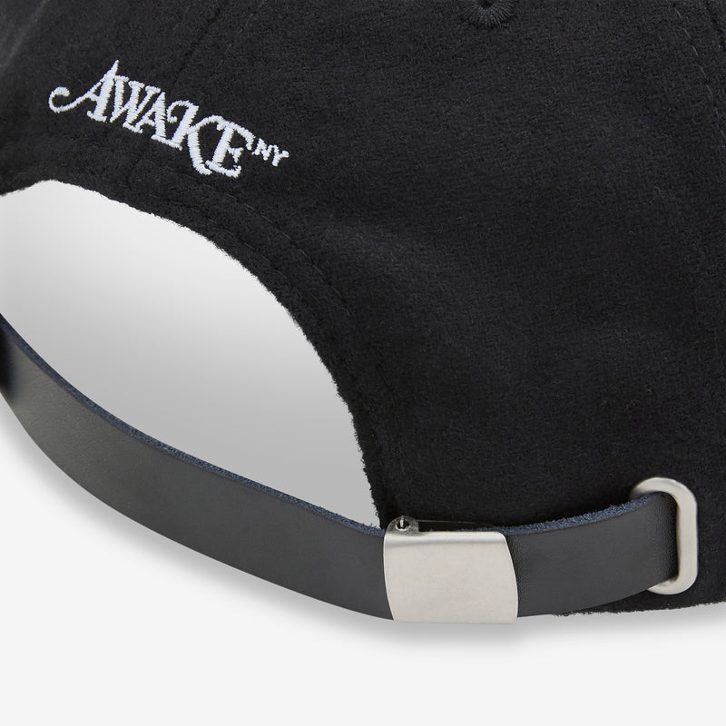 Classic A Baseball Cap Black Headwear