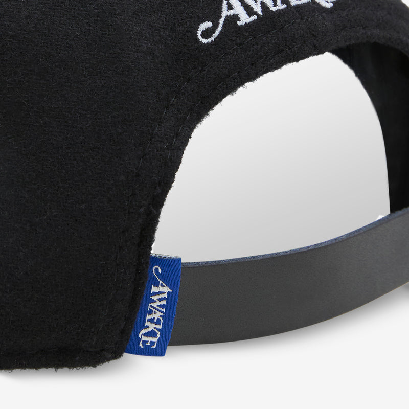 Classic A Baseball Cap Black Headwear