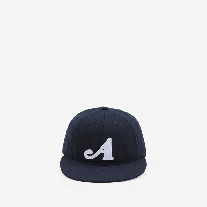 Classic A Baseball Cap Navy Headwear