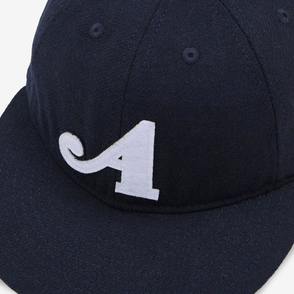 Classic A Baseball Cap Navy Headwear