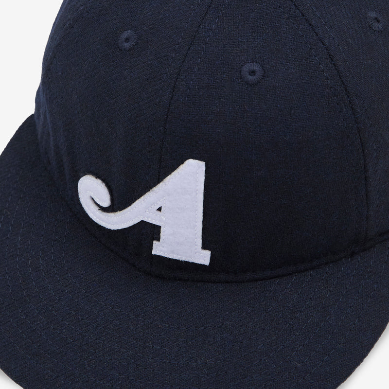 Classic A Baseball Cap Navy Headwear