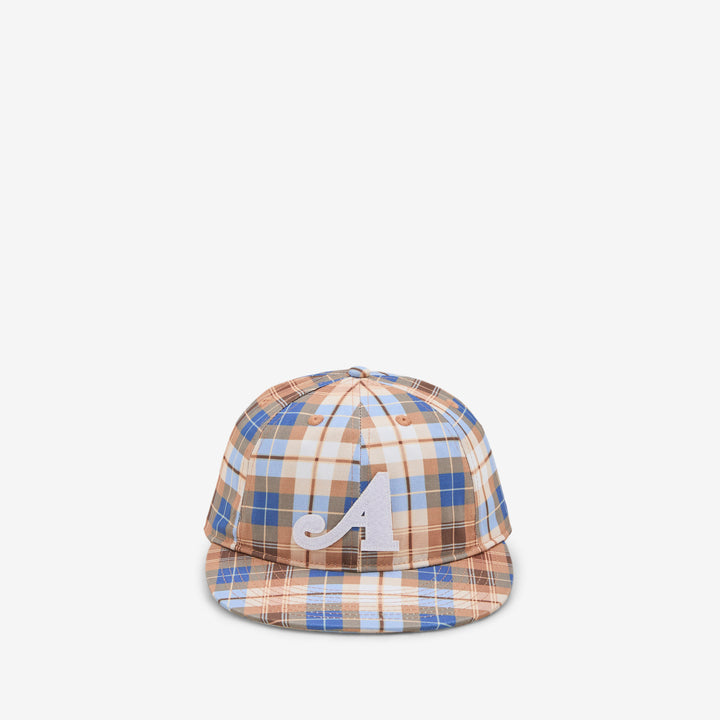 Classic A Cap Plaid Front