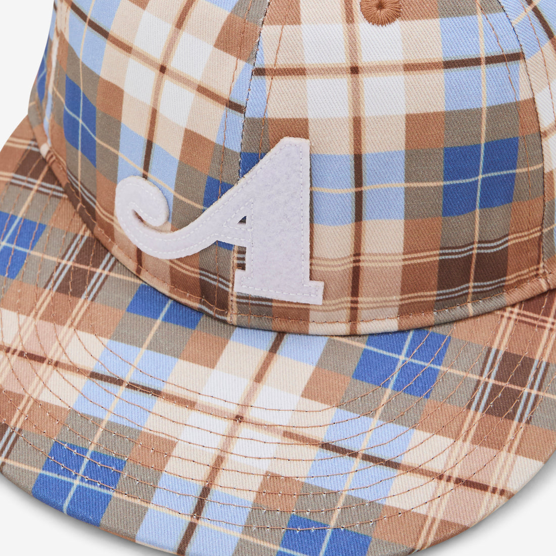 Classic A Cap Plaid Headwear