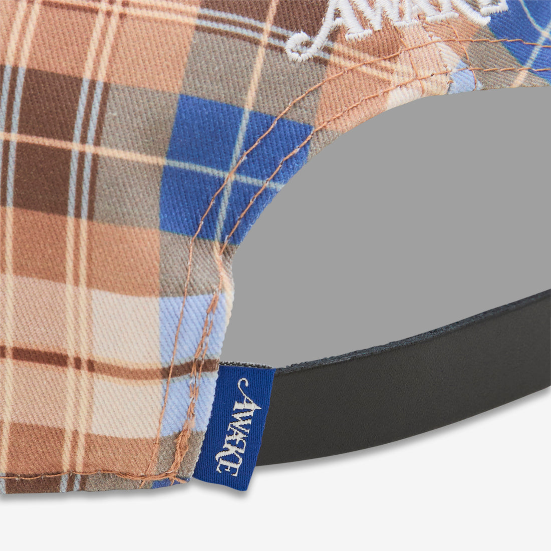 Classic A Cap Plaid Headwear