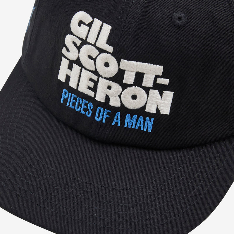 Gil Scott-Heron Dad Hat Black Headwear