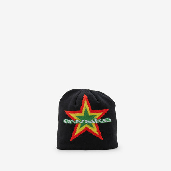 Star Logo Beanie Black