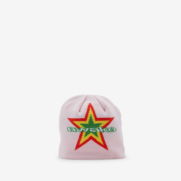 Star Logo Beanie Pink