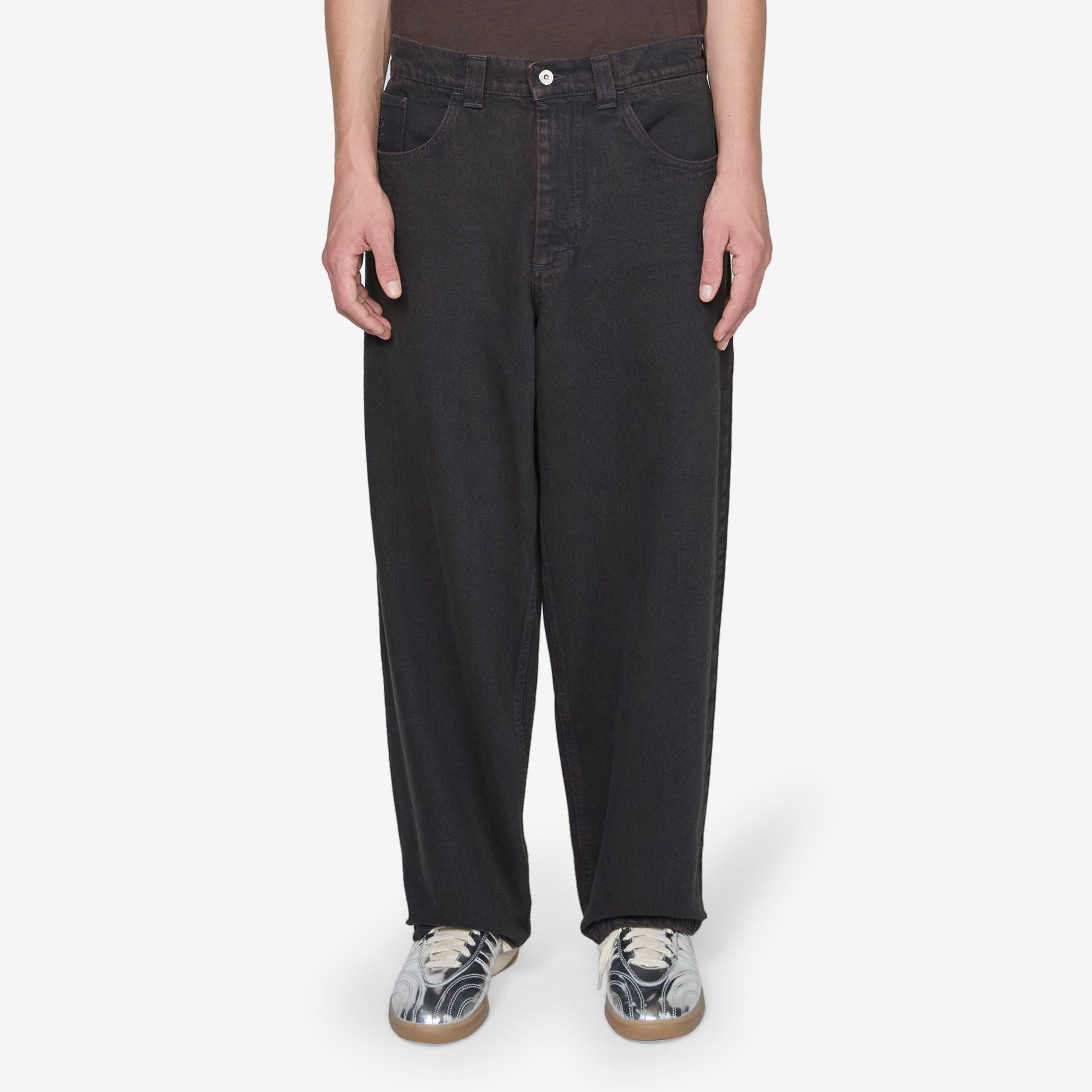 Big Boy Pants Brown | Blue – Above The Clouds