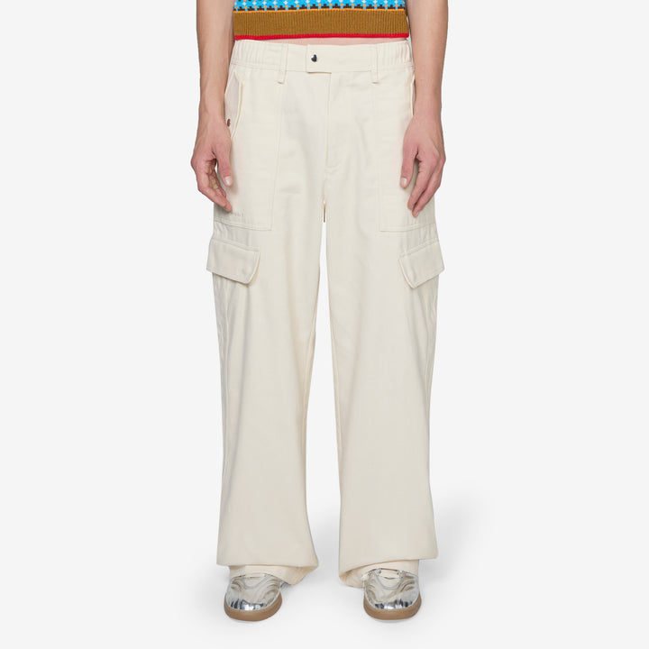 Wales Bonner x Cargo Pant Wonder White Front