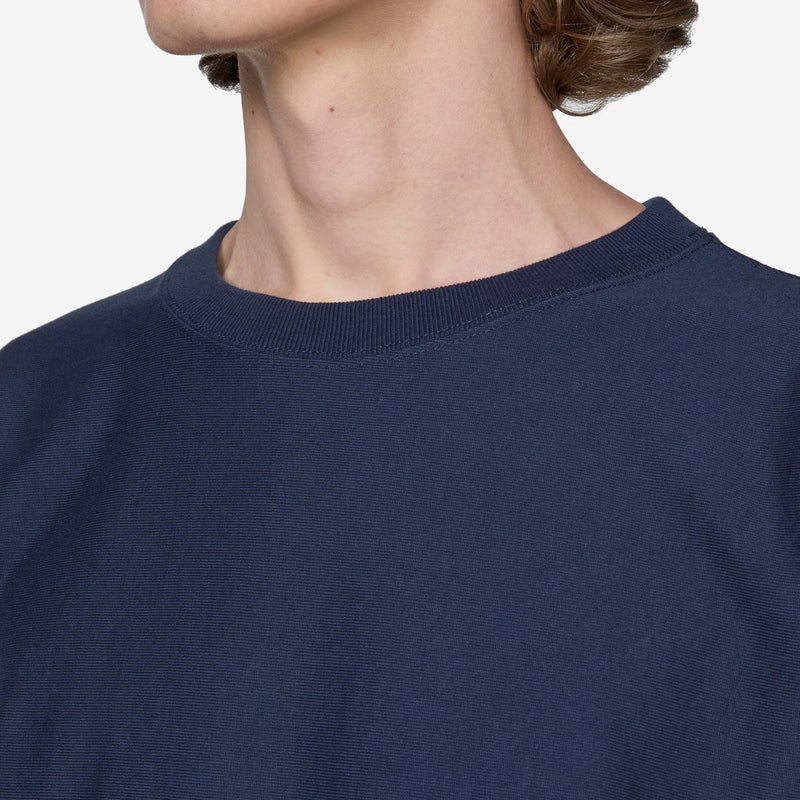 Fiore Heavy Jersey Crew Navy Jumpers