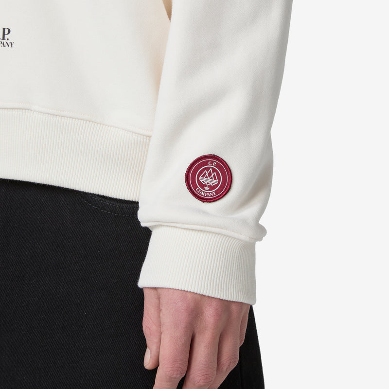 C.P. Company x SPZL Sweatshirt Chalk White Jumpers