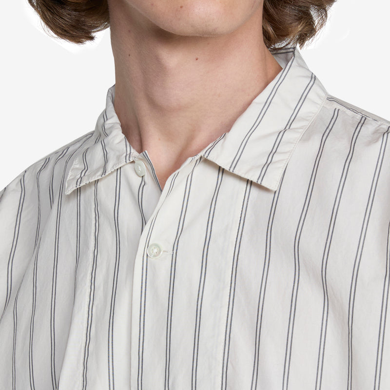 Claude Longsleeve Shirt Natural Stripe Shirts