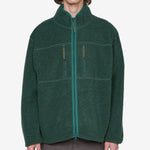 Antonio Wool Zip Up Green